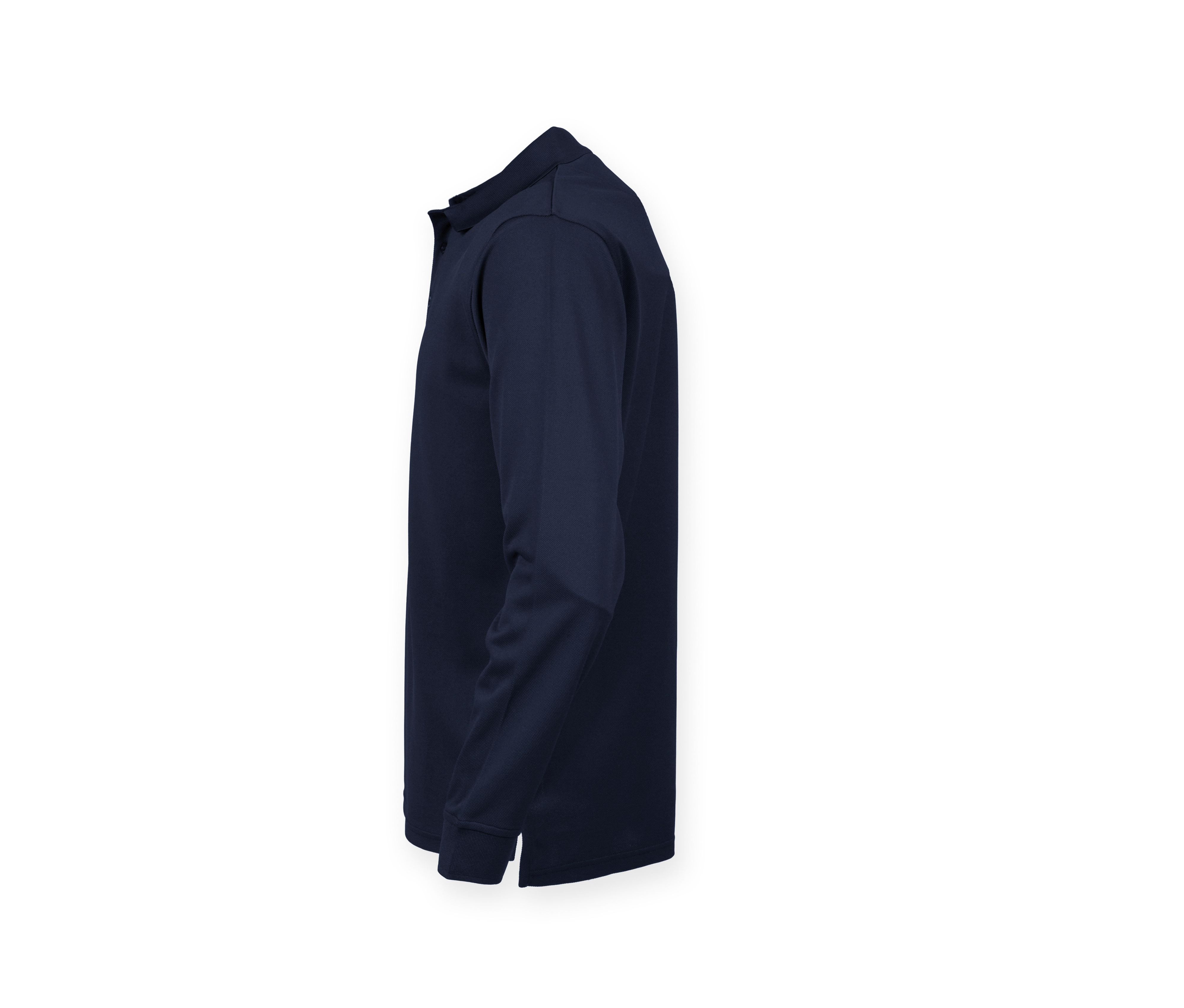 UNISEX COOLPLUS® LONG SLEEVED POLO SHIRT