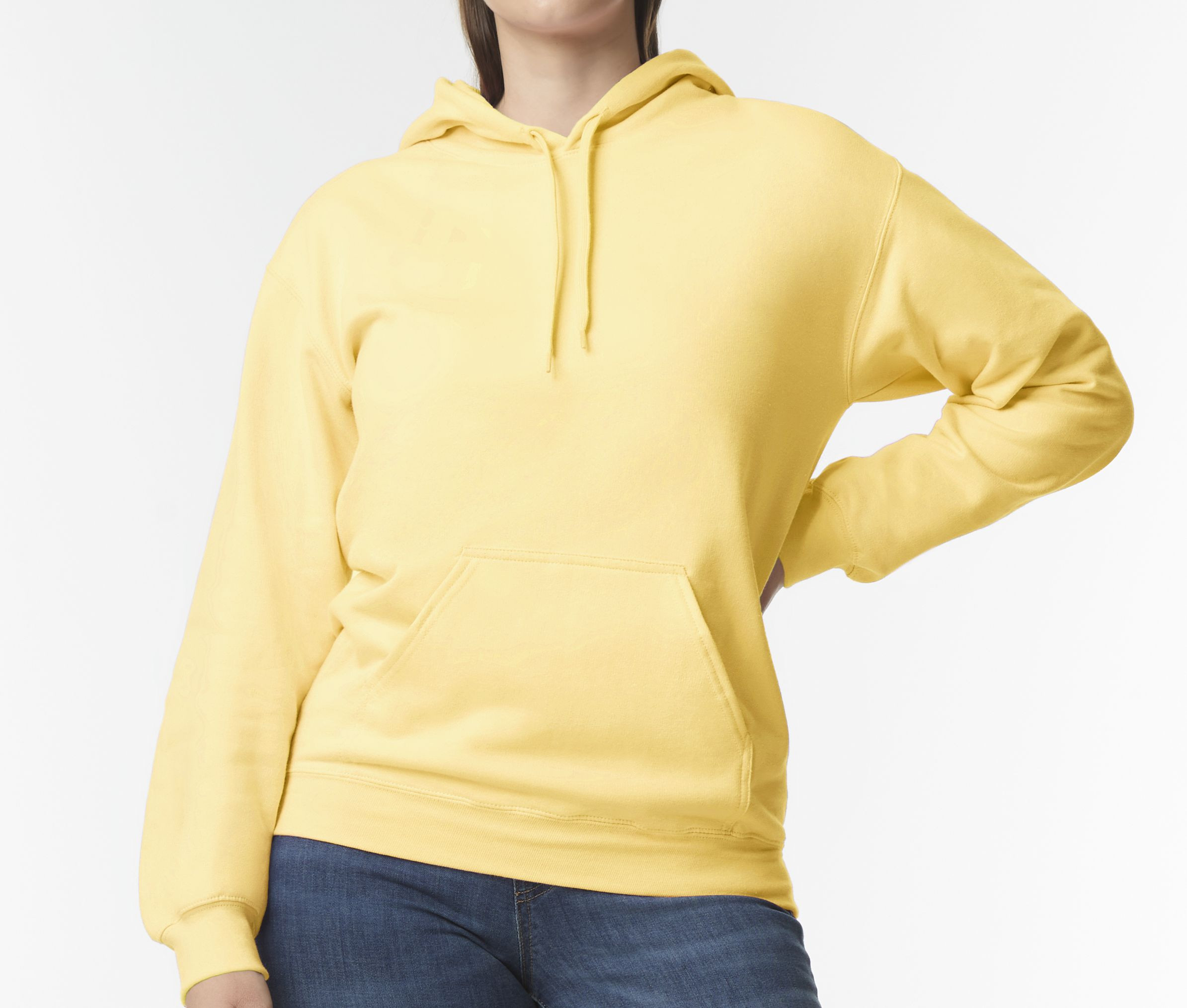 SOFTSTYLE MIDWEIGHT FLEECE ADULT HOODIE