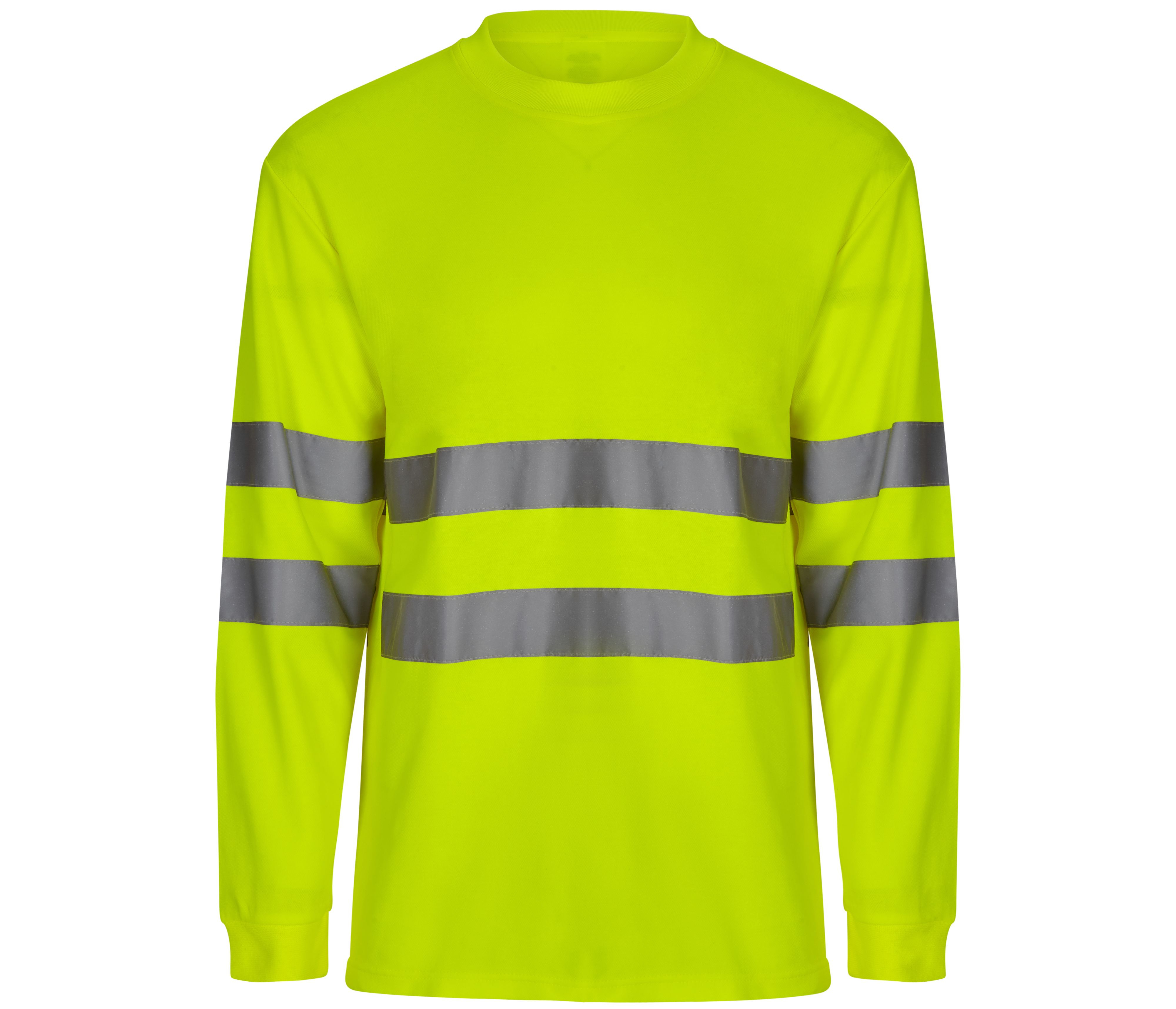 TEE-SHIRT ML EN COTON/POLYESTER HAUTE VISIBILITÉ