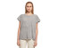 LADIES ACID WASHED EXTENDED SHOULDER TEE